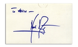 Neil Armstrong Signature, With NASA Photo of the Apollo 11 Crew -- With Steve Zarelli COA